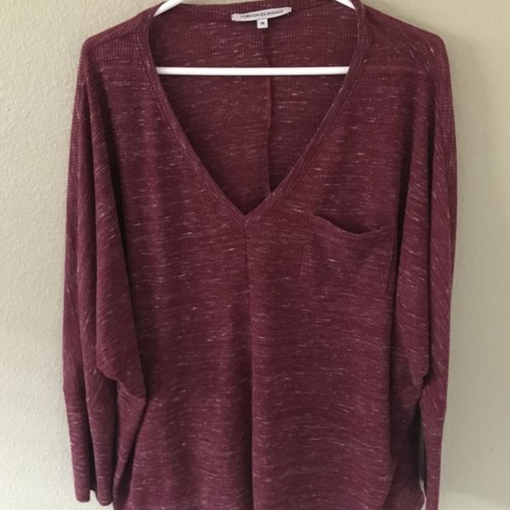 Foreign Exchange long sleeve top